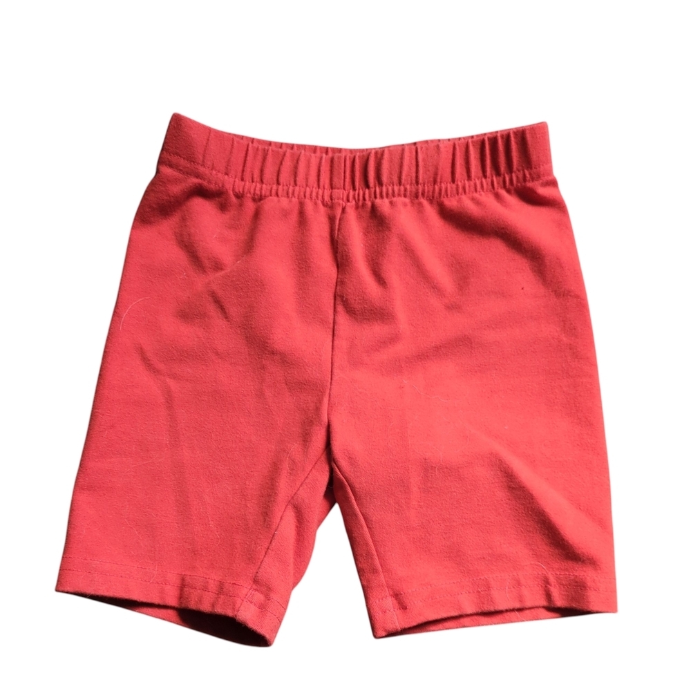 Hanna Andersson Red/Orange Play Shorts/Bike Shorts Size 3T‎ (90 CM)